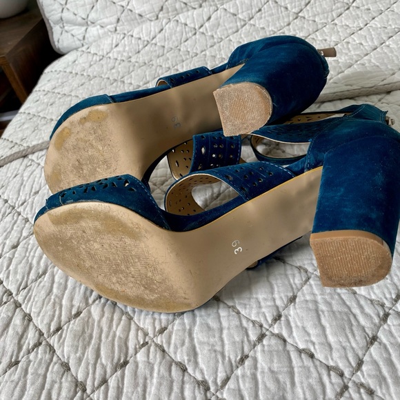 JBloom blue heels Size 39 (9US) - Picture 6 of 8